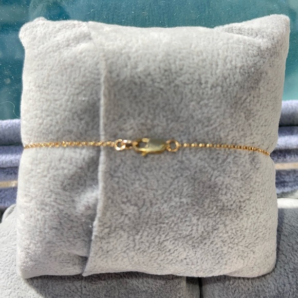 Amethyst and 14K Gold fill bracelet and clasp - Picture 8 of 8